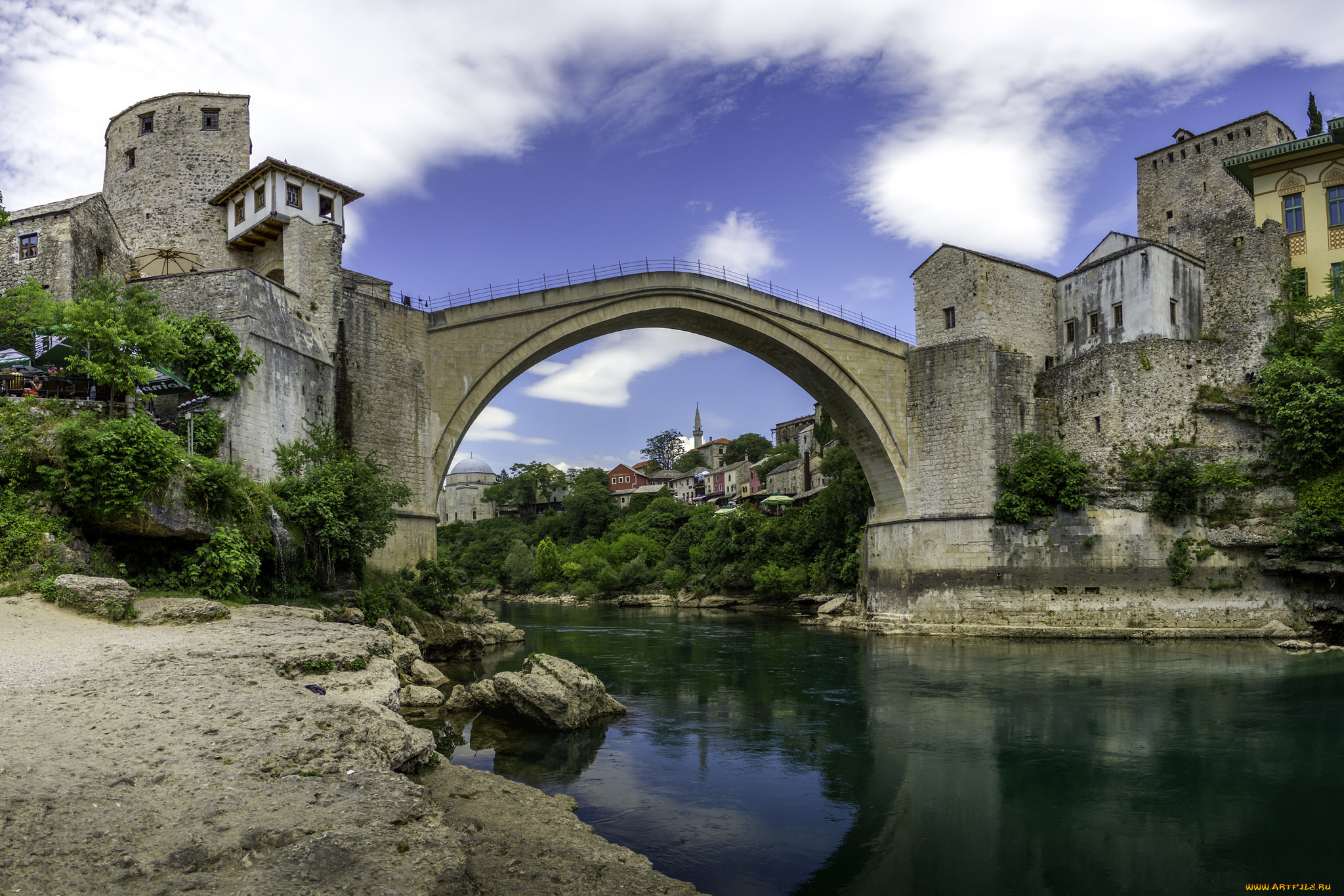 stari most bridge in mostar,  bosnia herzegovina, , - , , 